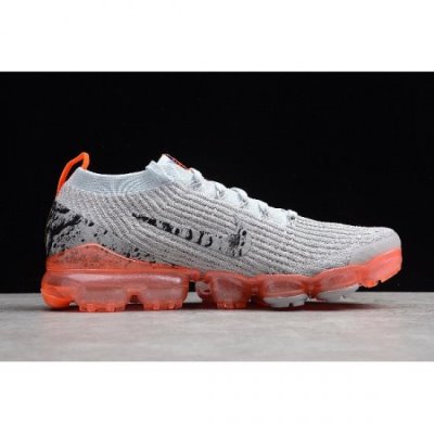 Nike Erkek Air Vapormax Flyknt 3.0 Koyu Gri / Turuncu Koşu Ayakkabısı Türkiye - B56JX47B